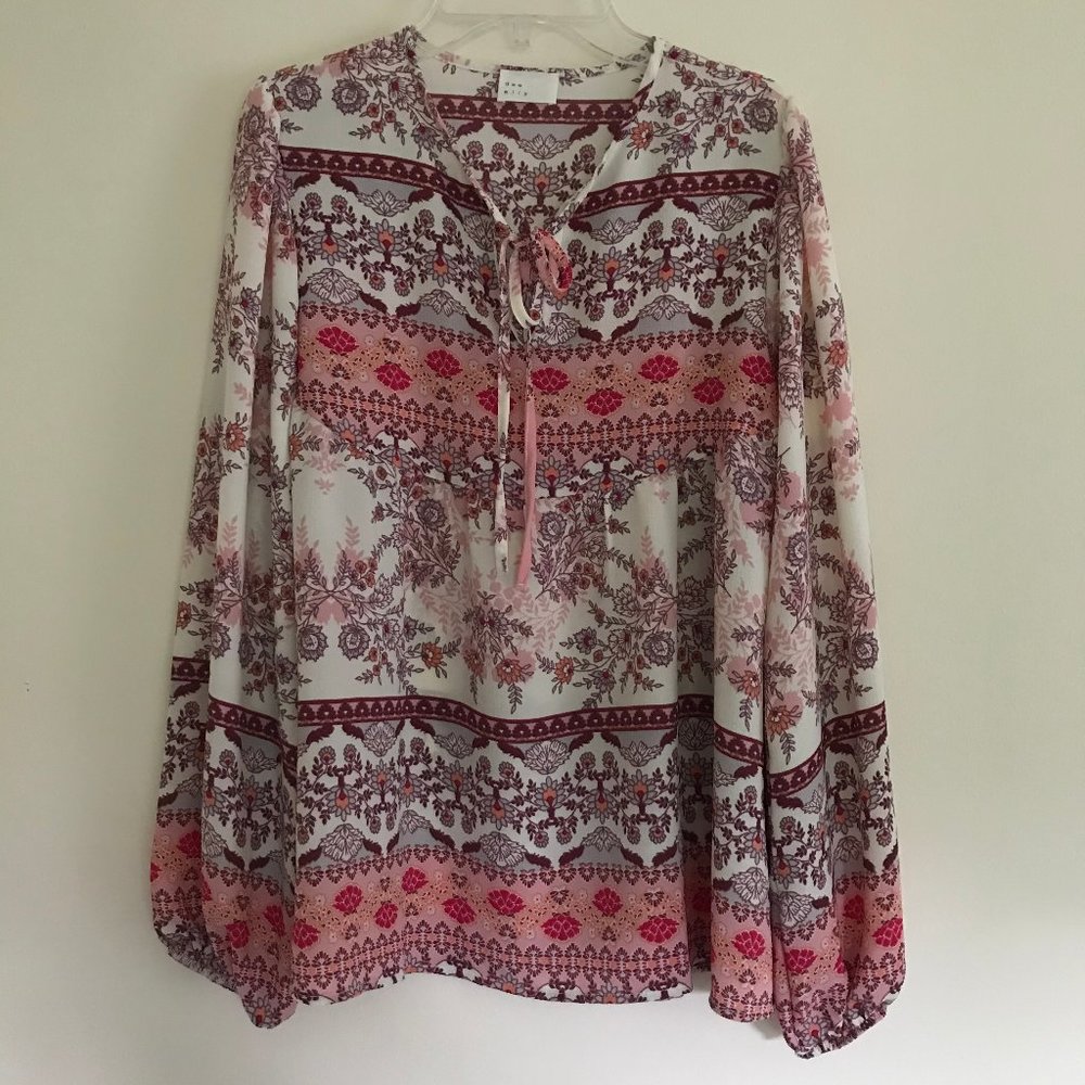 VICI Dee Elly Balloon Sleeve Blouse S